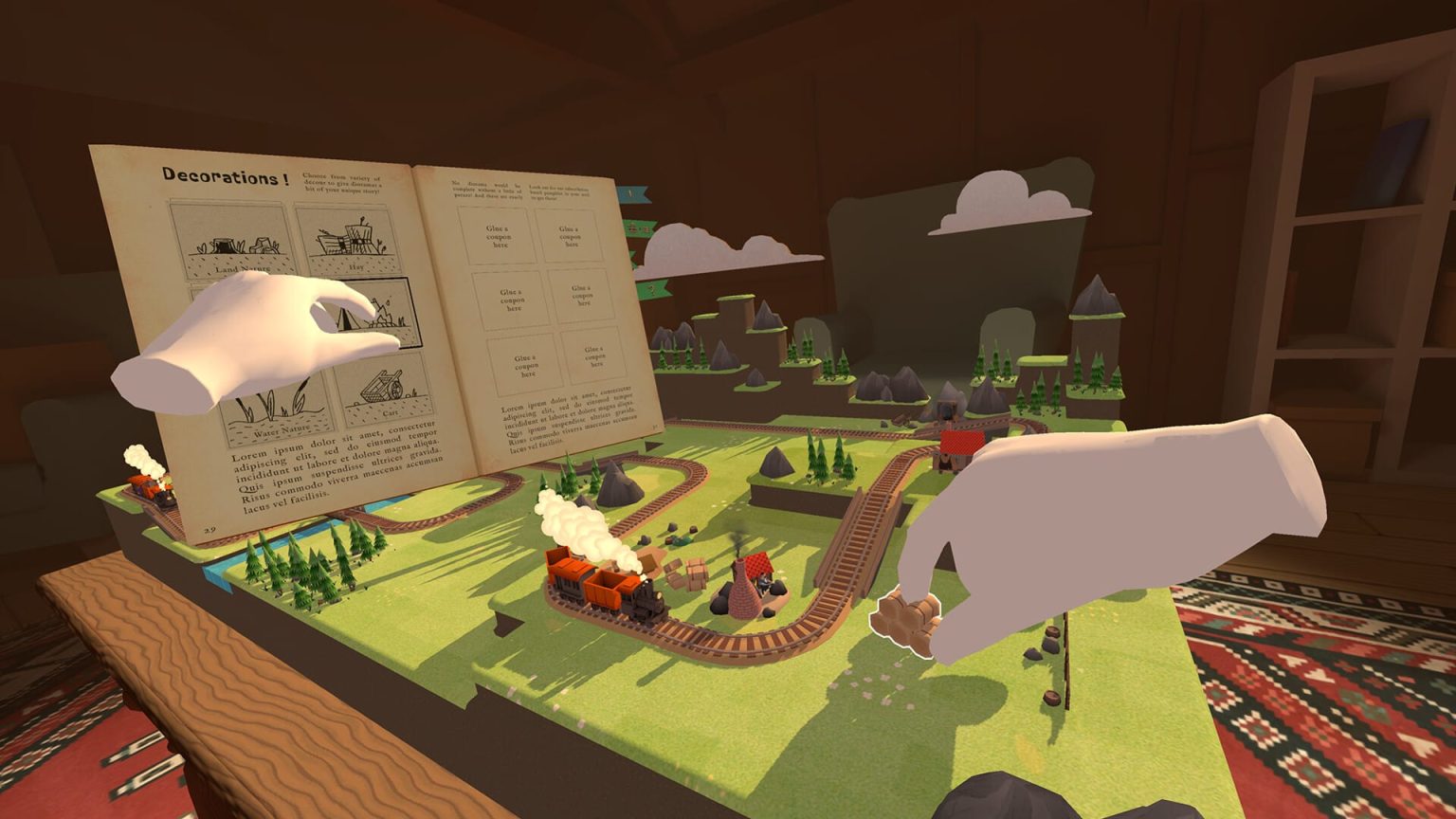 Практический опыт: Toy Trains VR успешно передаёт ностальгию по модельным поездам.