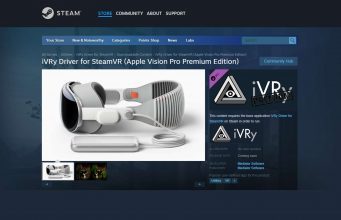 Драйвер SteamVR для Vision Pro теперь в разработке, включая поддержку VR-контроллера.