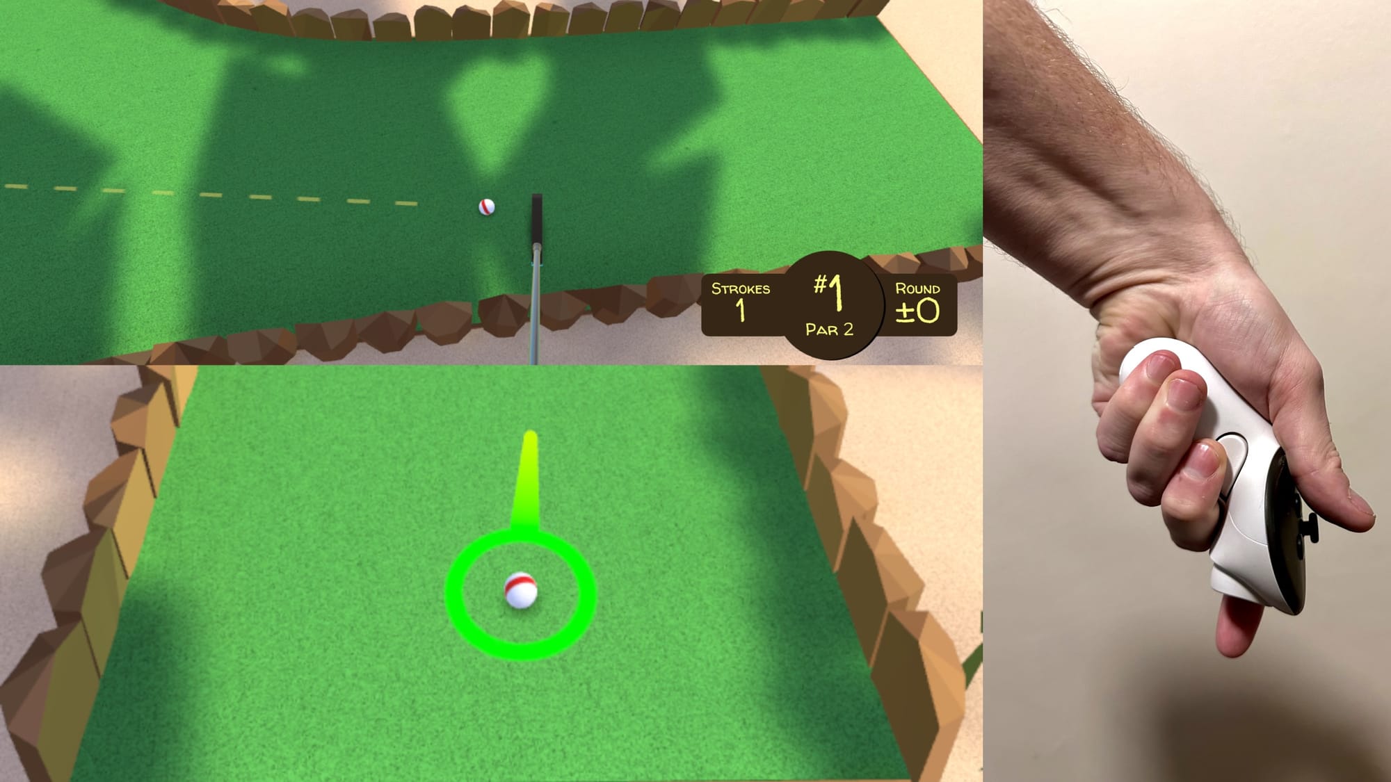 Walkabout Mini Golf для iPhone связывает VR с остальным миром