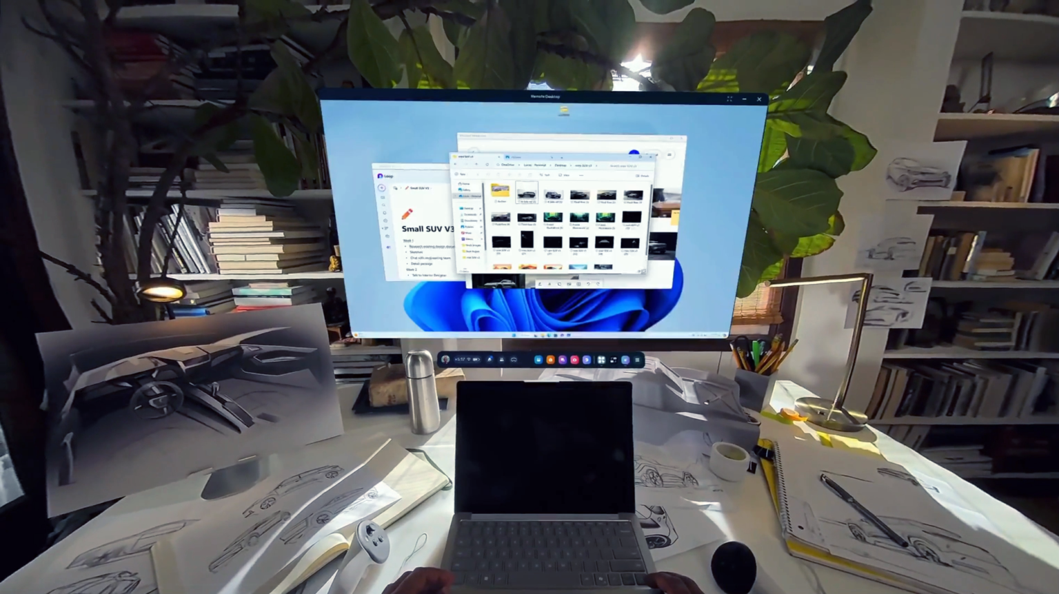 Шлемы Quest вскоре смогут расширять возможности ноутбуков с Windows 11 просто взглядом