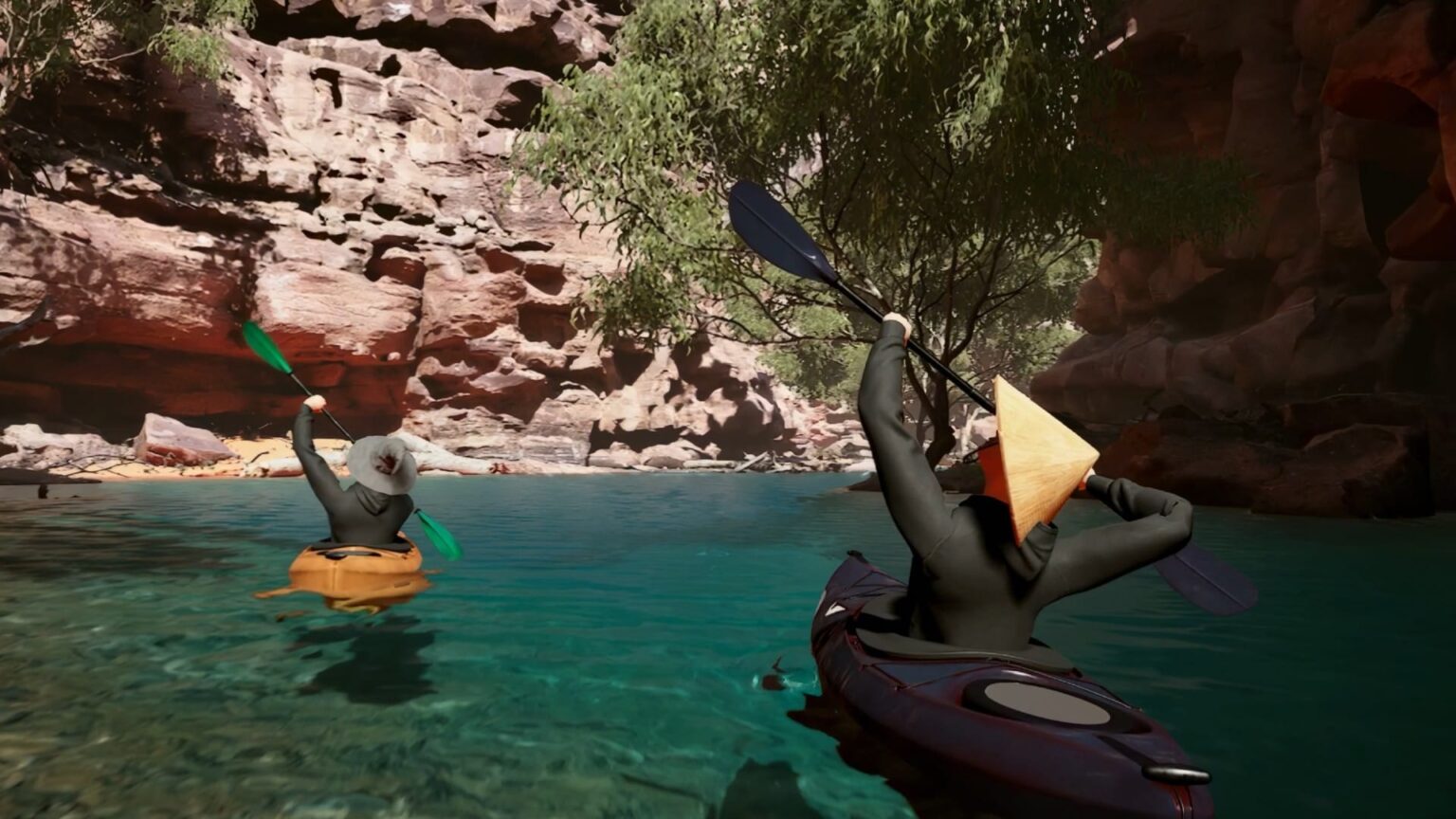 Kayak VR: Mirage получает режим реального времени для многопользовательской игры на PC и PlayStation VR2