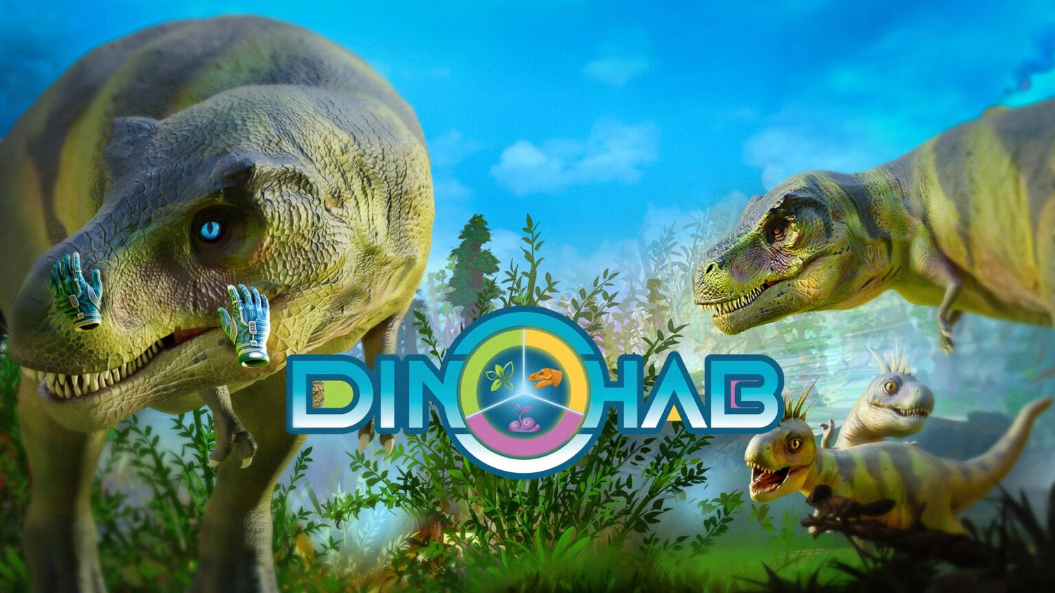 Dino Hab обучает экосистемам динозавров на Quest 3 & 3S