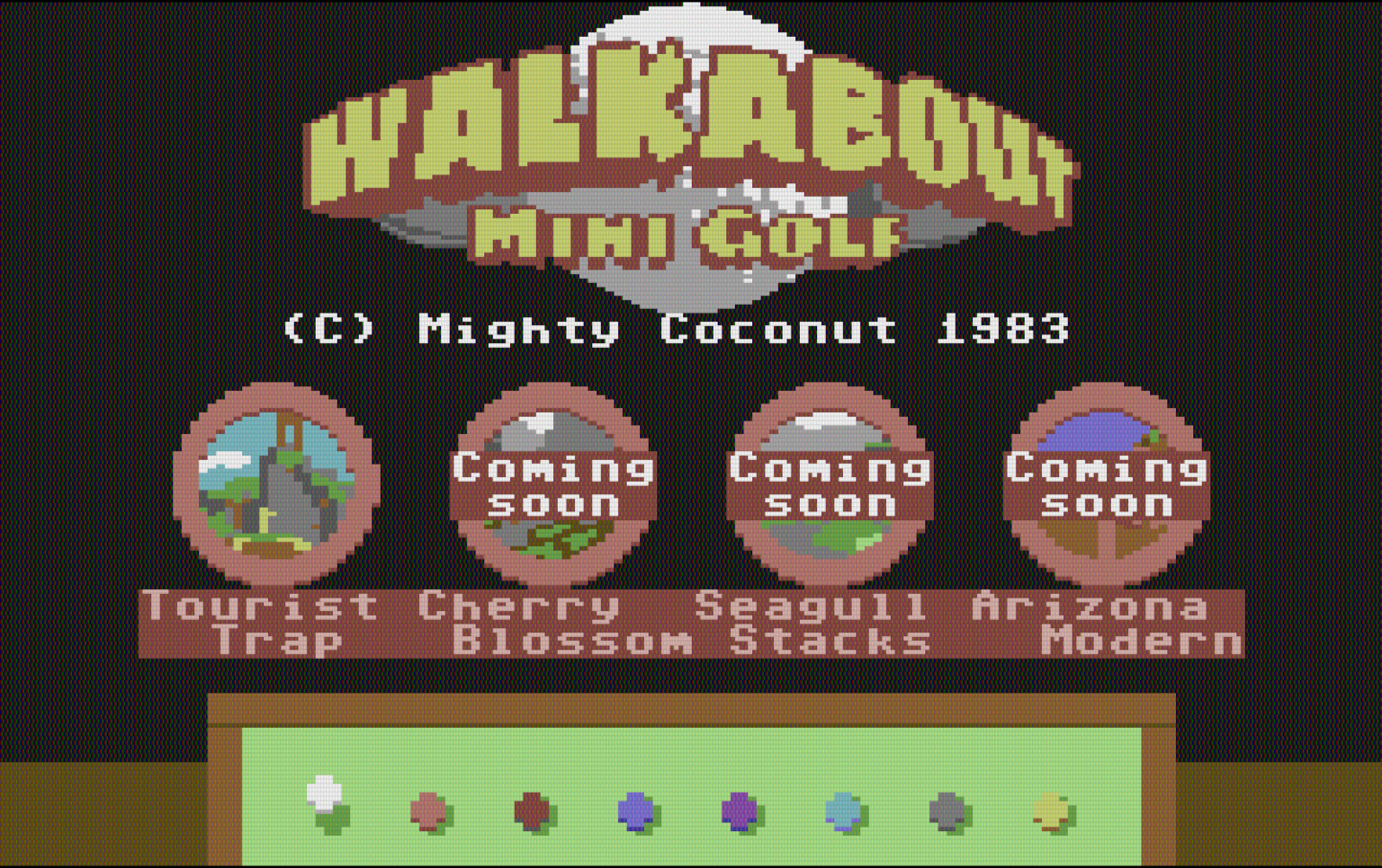Ретро-версия Walkabout Mini Golf теперь доступна в Arcade Legend & Web