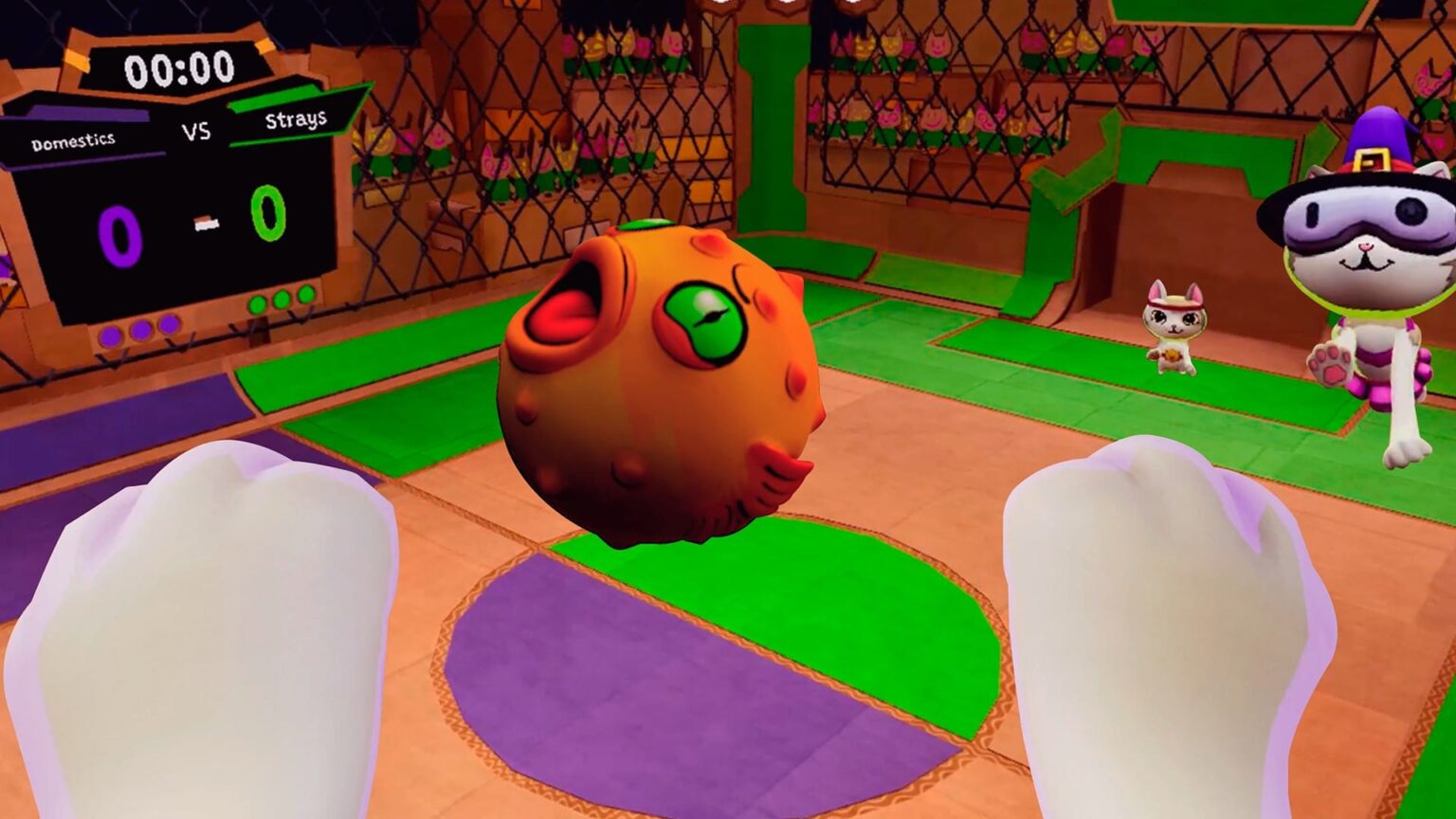 Clawball Утоляет твоё желание поиграть в футбол в VR на Quest сегодня