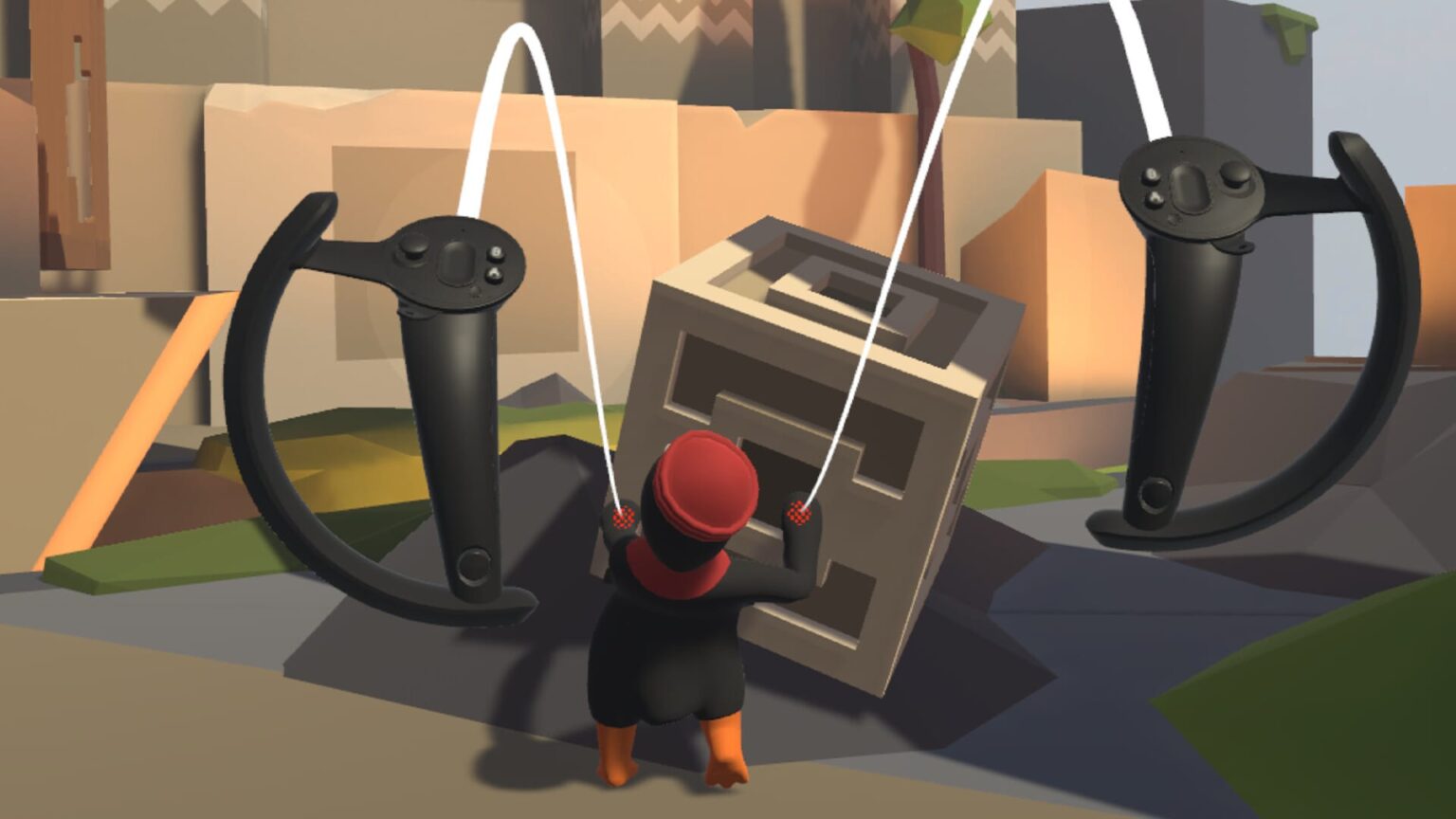 Версия Human Fall Flat для VR показывает первый трейлер геймплея перед запуском на этой неделе