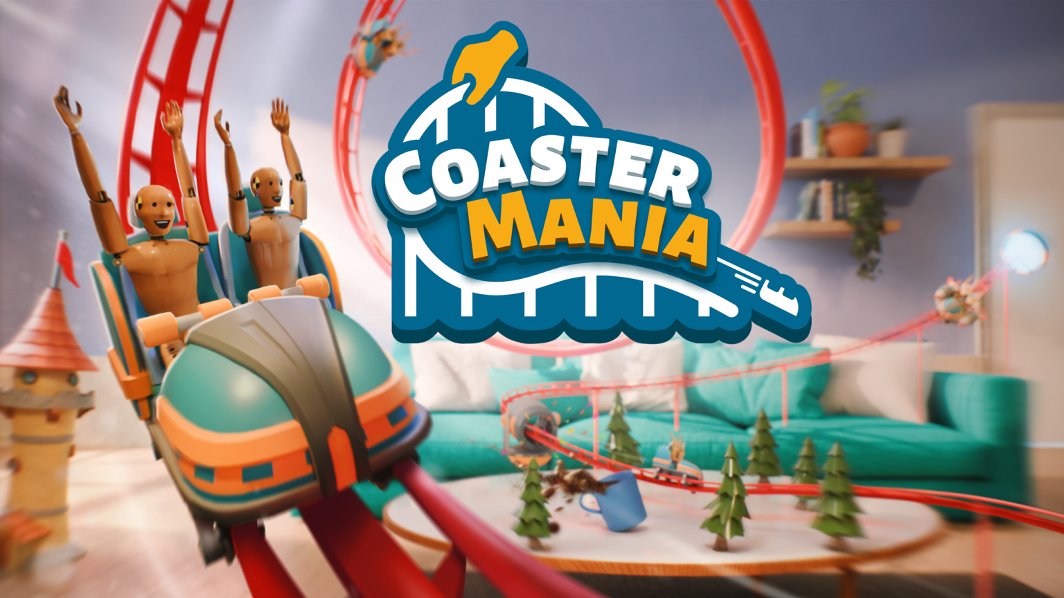 Игра-американские горки в смешанной реальности CoasterMania получает полный релиз сегодня на Quest 3