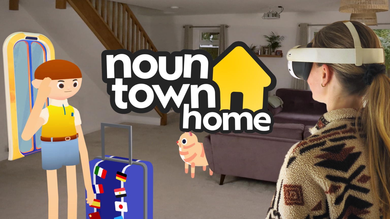 Noun Town: Home стремится научить вас новым языкам в смешанной реальности.