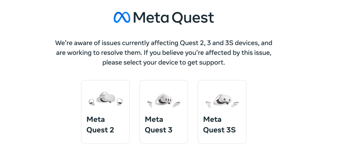 Meta заменяет некоторые Quest-устройства после того, как они стали «неотзывчивыми»