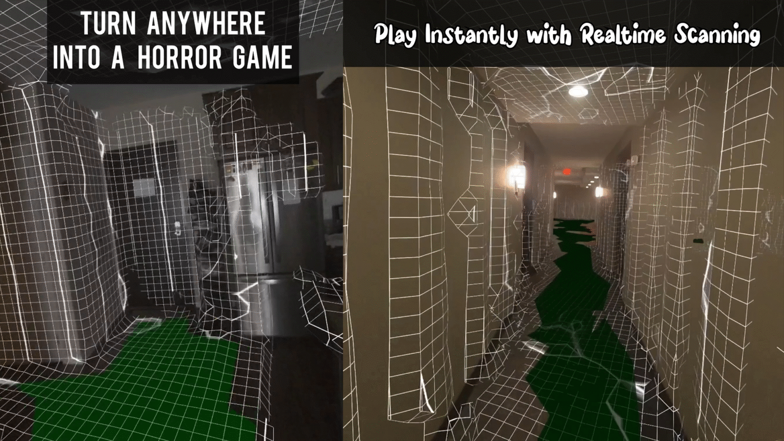 Hauntify на Quest 3 теперь использует непрерывное создание сетки сцены от Lasertag