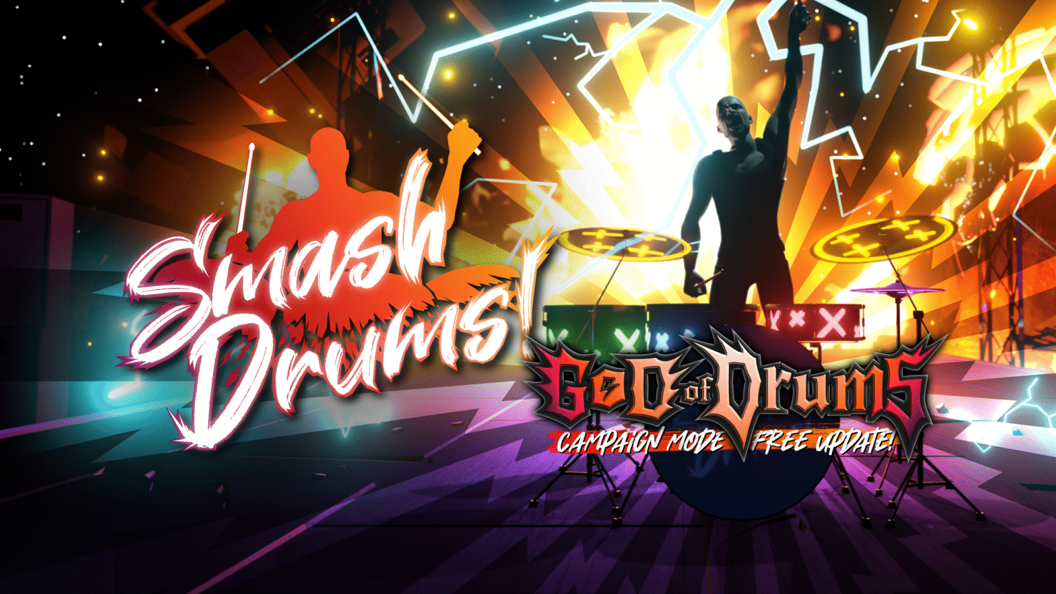Smash Drums отмечает четыре года на Quest бесплатным обновлением кампании